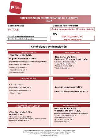 CONFEDERACION DE EMPRESARIOS DE ALBACETE FEDA