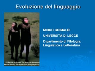 Evoluzione del linguaggio