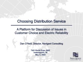 Choosing Distribution Service