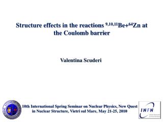 Structure effects in the reactions 9,10,11 Be+ 64 Zn at the Coulomb barrier