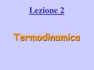 Termodinamica