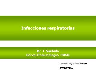 Infecciones respiratorias