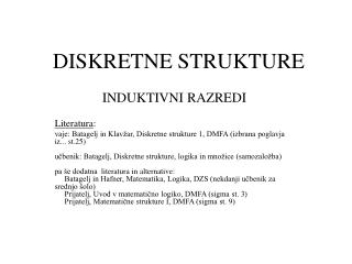 DISKRETNE STRUKTURE