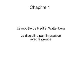 Chapitre 1