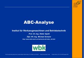 ABC-Analyse