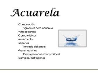 Acuarela