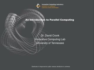 An Introduction to Parallel Computing