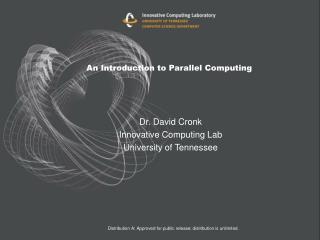 An Introduction to Parallel Computing