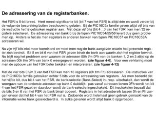 LIST p=16c57,f=inhx8m 	#include &lt;P16C5X.INC&gt; ; ;Voorbeeld van indirecte adressering ;