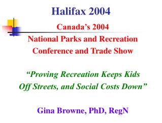 Halifax 2004