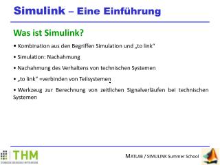 Simulink – Eine Einführung
