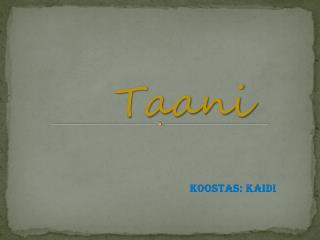 Taani