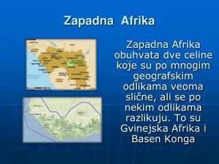 Zapadna Afrika