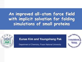 An improved all-atom force field with implicit solvation for folding simulations of small proteins