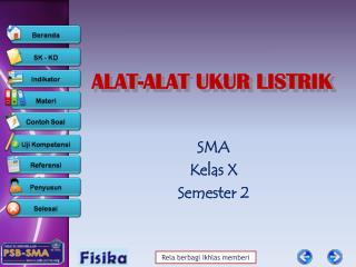 ALAT-ALAT UKUR LISTRIK