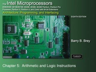 Chapter 5: Arithmetic and Logic Instructions