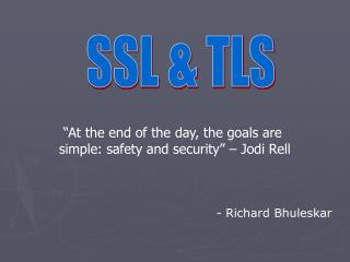 SSL &amp; TLS