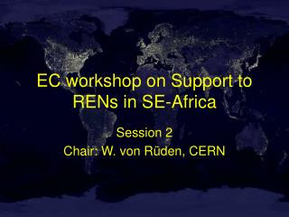 EC workshop on Support to RENs in SE-Africa