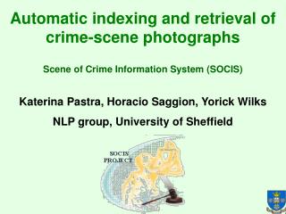 Automatic indexing and retrieval of crime-scene photographs
