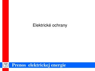 Prenos elektrickej energie