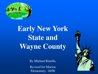 Early New York State and Wayne County