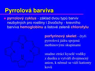 Pyrrolová barviva