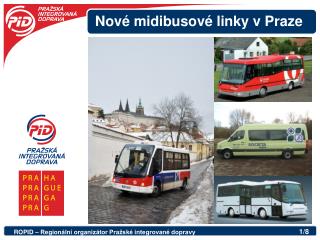 Nové midibusové linky v Praze