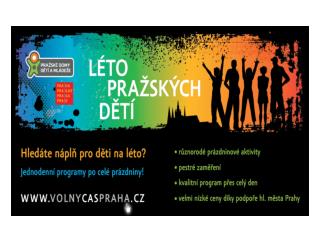 Prázdninová nabídka pro pražské děti a mládež