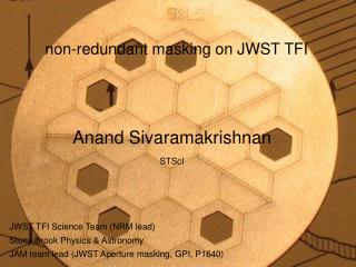 non-redundant masking on JWST TFI