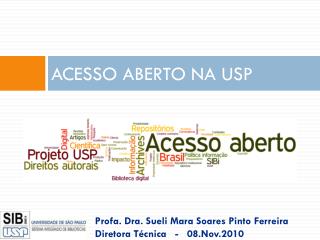 ACESSO ABERTO NA USP