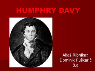 HUMPHRY DAVY