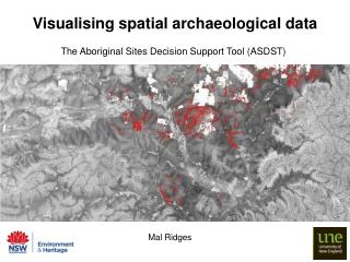 Visualising spatial archaeological data