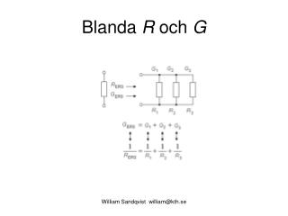 Blanda R och G