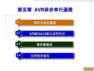 第五章 AVR 异步串行通信