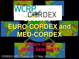 Update on EURO-CORDEX and MED-CORDEX