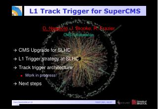 L1 Track Trigger for SuperCMS