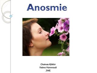 Anosmie