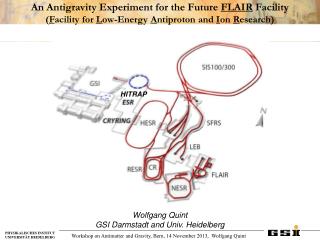 An Antigravity Experiment for the Future FLAIR Facility