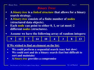 Binary Trees