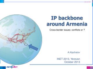 IP backbone around Armenia