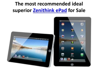 Zenithink ePad