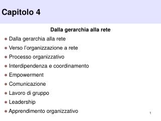 Capitolo 4