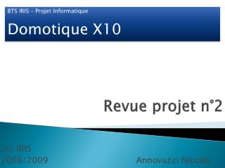 Revue projet n°2