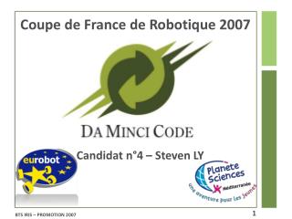 Coupe de France de Robotique 2007