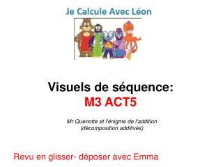 Visuels de séquence: M3 ACT5