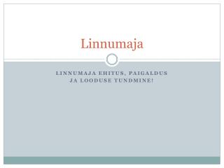 Linnumaja