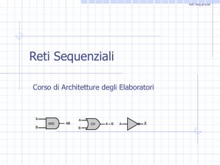 Reti Sequenziali