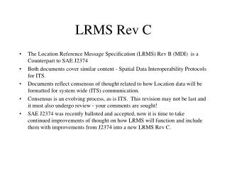 LRMS Rev C