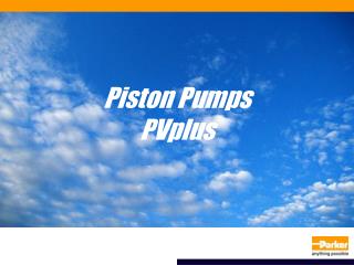 Piston Pumps PVplus