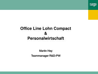 Office Line Lohn Compact &amp; Personalwirtschaft